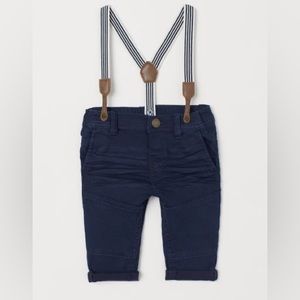 H&M baby boys overall size 12M pre-owned